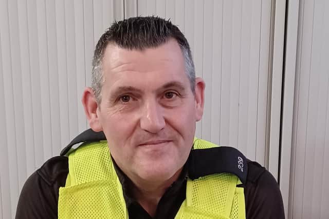 The woman, who suffered abuse and harrassment at the hands of her ex, has praised Doncaster PC Steve Young who handled her case and helped secure a conviction.