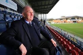 Steve Lloyd at Doncaster Knights' Castle Park, a club he has helped build, whose future he will not mortgage until he knows the full details of the RFU's Premiership 2 plan (Picture: Chris Etchells)