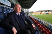 Steve Lloyd at Doncaster Knights' Castle Park, a club he has helped build, whose future he will not mortgage until he knows the full details of the RFU's Premiership 2 plan (Picture: Chris Etchells)