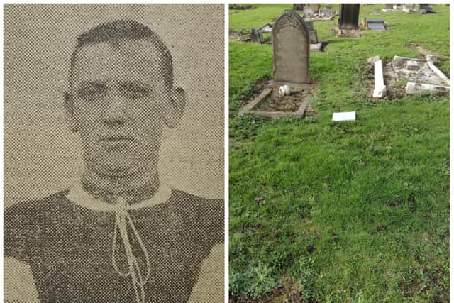 A campaign has been launched for a permanent grave for Doncaster Rovers hero Len Goodson.