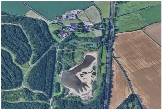 Police and fire crews were called to Bentley Community Woodland after teens were spotted on ice yesterday.
