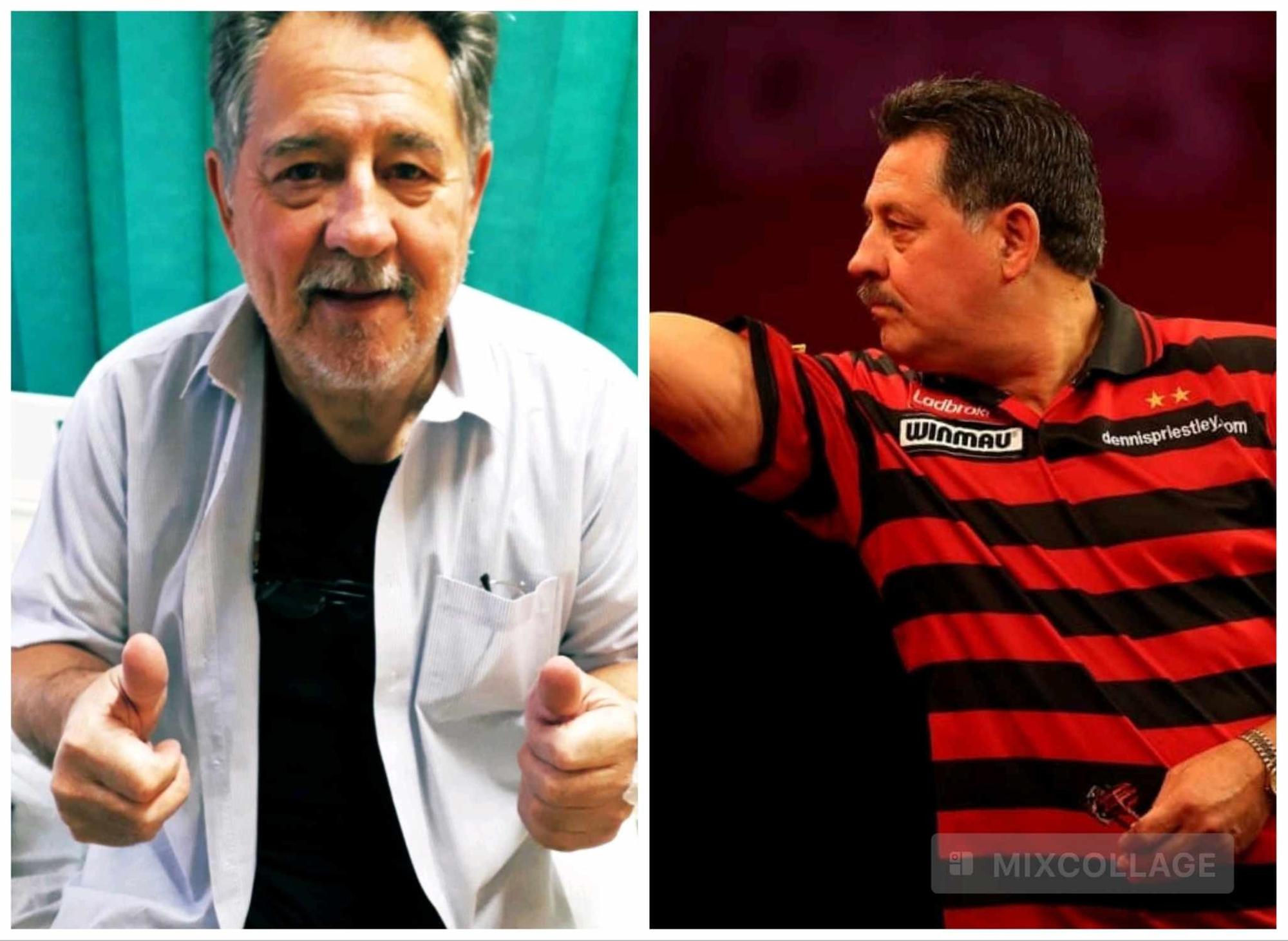 Doncaster darts champion Dennis Priestley recovering after