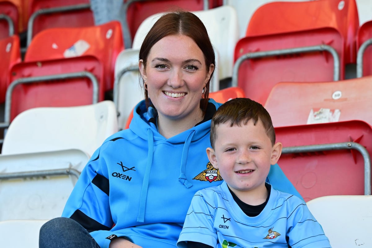 Take a look at our best pictures of the Doncaster Rovers fans who headed to Cheltenham Town and see who you know