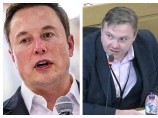 Doncaster Conservative councillor Glenn Bluff has said he would like to emulate Elon Musk and slim down Doncaster Council.
