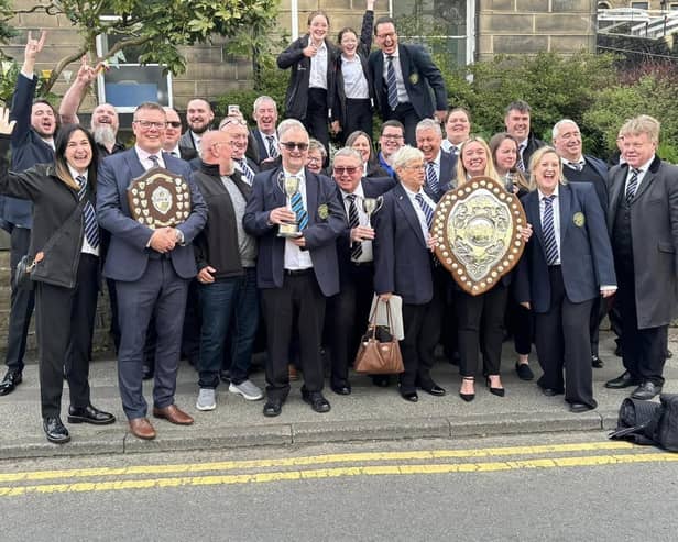 Hatield and Askern Brass Band scooped top honours in the contest.