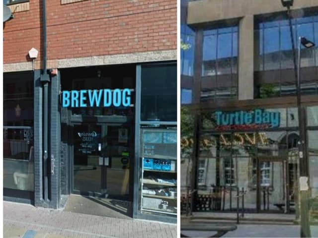 Brewdog and Turtle Bay are both rumoured to be coming to Doncaster.