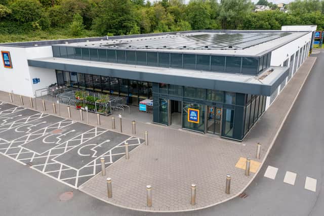 Aldi Doncaster store among those set to receive solar panels as part of £7.7million investment.
