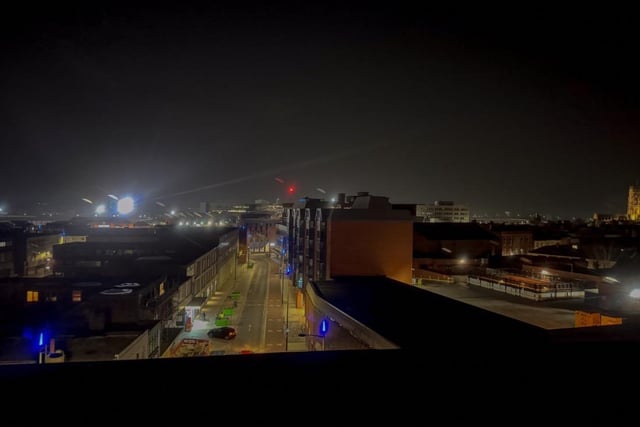 A view from the roof of the former ABC Cinema.