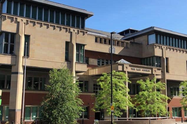 A dangerous driver has been given a custodial sentence at Sheffield Crown Court, pictured, after he admitted dangerous driving during a high-speed police pursuit.