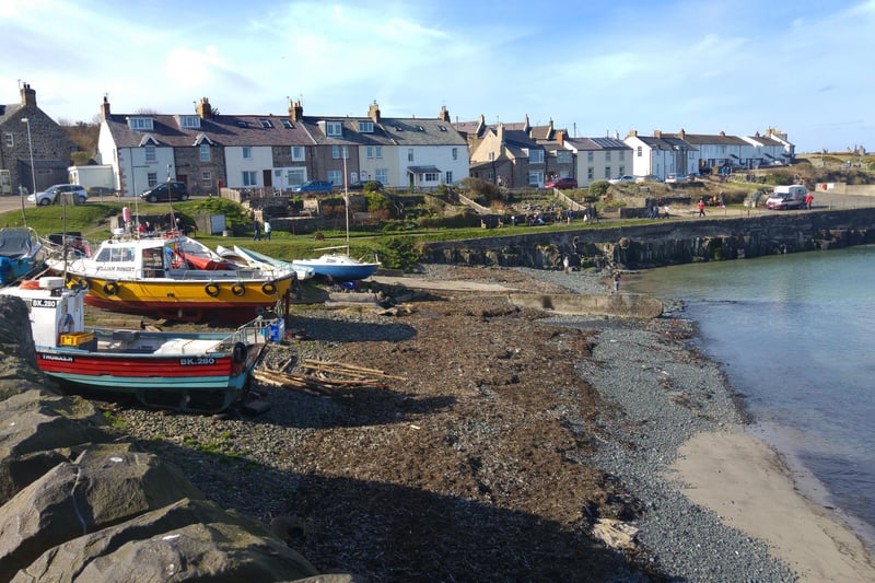 The picturesque village of Craster looks fabulous from any angle.