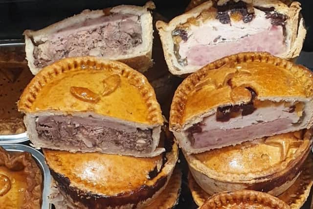 Doncaster's very own Toppings pies at Harrods