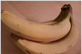 A man was spotted performing a sex act on himself with a banana near to a Doncaster supermarket.
