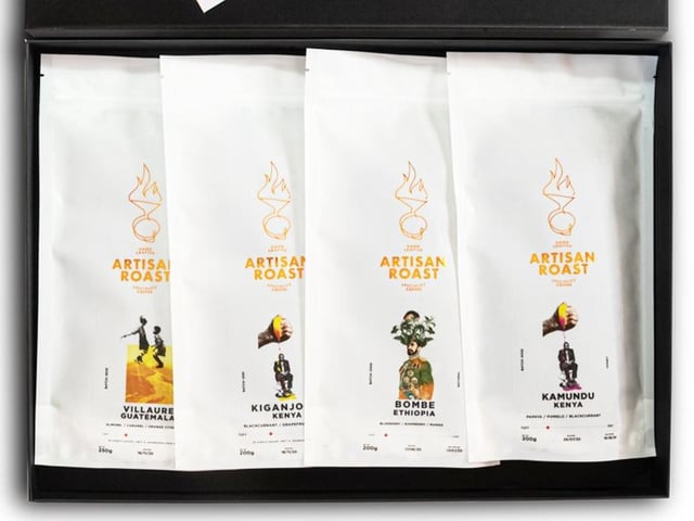 This contains four single origin coffees, two of which are exclusive to the taster pack.
Taster Pack £32 Artisan Roast (www.artisanroast.co.uk)