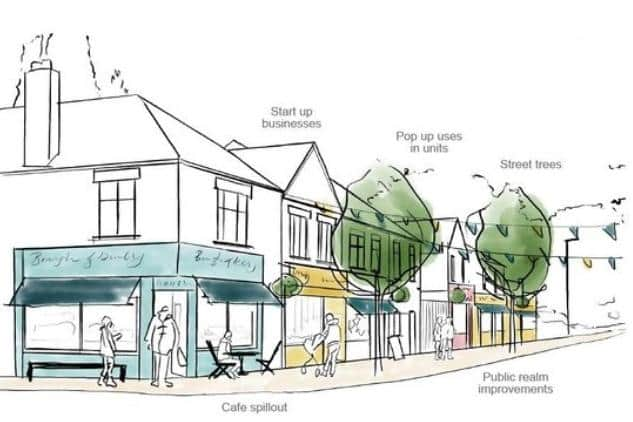 Plans for some of the projects which will arise from Stainforth's Towns Fund allocation