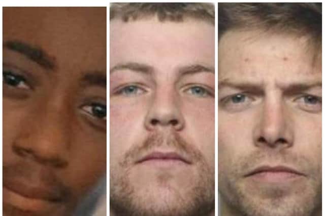 Joe Sarpong (left) was murdered by Jordan Daniels and Jacob Carroll in Doncaster city centre last Halloween.