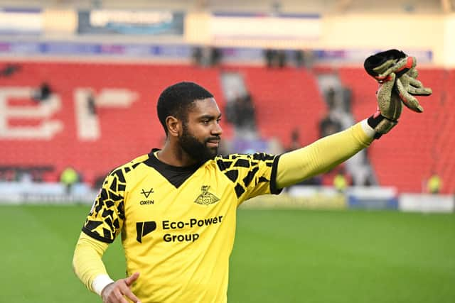 Goalkeeper Thimothee Lo-Tutala was a huge hit on loan for Rovers last season.