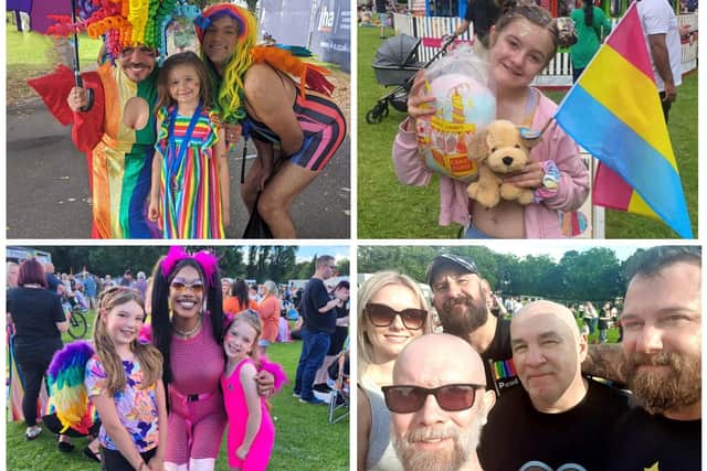 Revellers young and old enjoyed this year's Doncaster Pride.