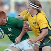 Conor Joyce pictured in action for Ireland U20s. Photo: DAMIEN MEYER/AFP via Getty Images