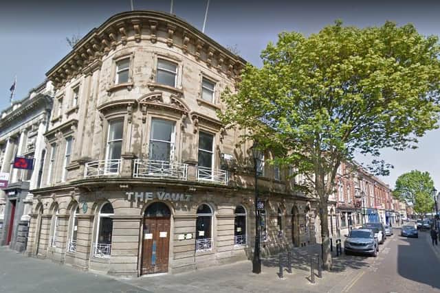 The former bargains shop which is set to be a bar and restaurant. Picture: Google