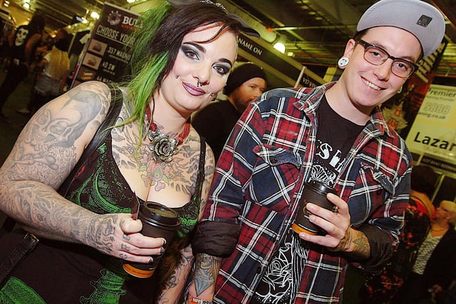 At the Tattoo Jam at Doncaster Racecourse in 2013 were Charlie Jones and Kieran Gorse