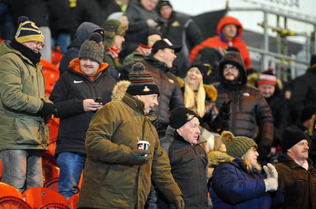 Doncaster Rovers fans were due back at the Keepmoat tomorrow to watch their side face AFC Wimbledon