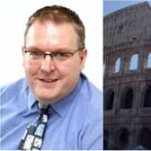 Darren Burke - managed to enjoy a holiday in Italy.