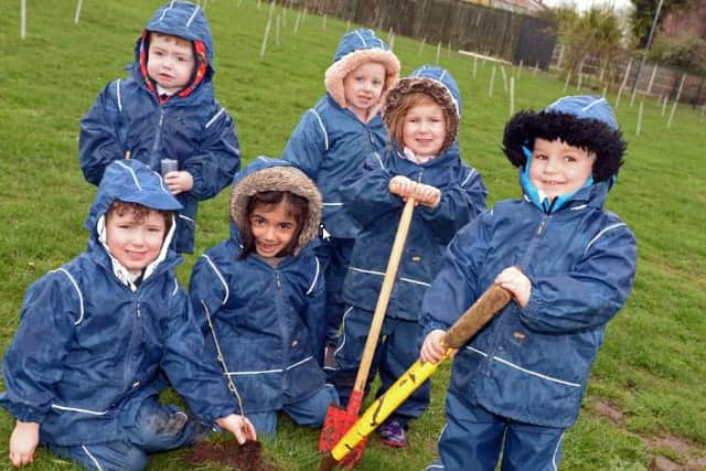 Pupils at Kingfisher Academy.