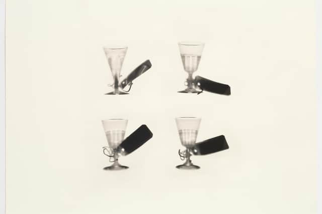 Cornelia Parker, Fox Talbot’s Articles of Glass (bottoms up), from: Fox Talbot’s Articles of Glass, 2016. Courtesy and © the artist and Alan Cristea Gallery, 2023. Photo: FXP Photography, London, 2017.