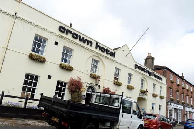 Carl Hall rates the food at the Crown Hotel in Bawtry as ‘outstanding’, adding: “The staff are all very friendly”.