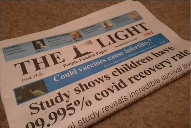 The Light describes itself as a 'truthpaper.'