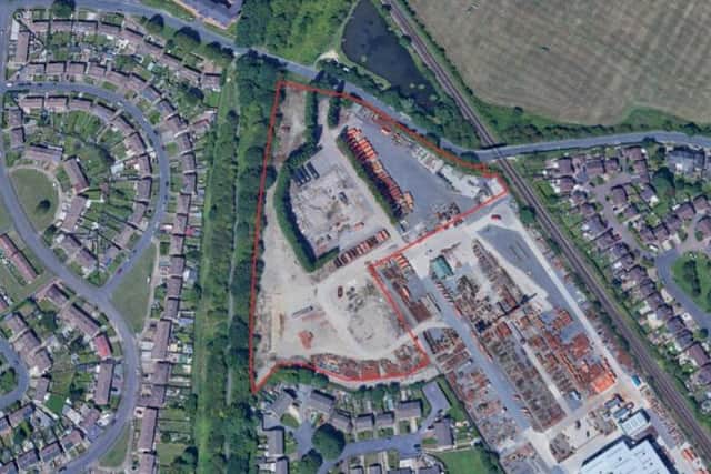 The area outlined where the homes will be situated. Applicant Vistry Partnerships Ltd, has requested to erect up to 88 homes, public open space and associated car parking, landscaping and infrastructure and construction of access from Jossey Lane in Scawthorpe.