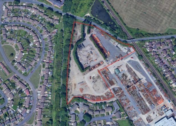 The area outlined where the homes will be situated. Applicant Vistry Partnerships Ltd, has requested to erect up to 88 homes, public open space and associated car parking, landscaping and infrastructure and construction of access from Jossey Lane in Scawthorpe.