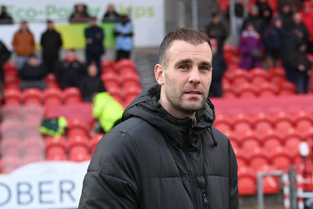Tommy Spurr pictured at Doncaster Rovers' match against Sheffield Wednesday at the Eco-Power Stadium in February.
