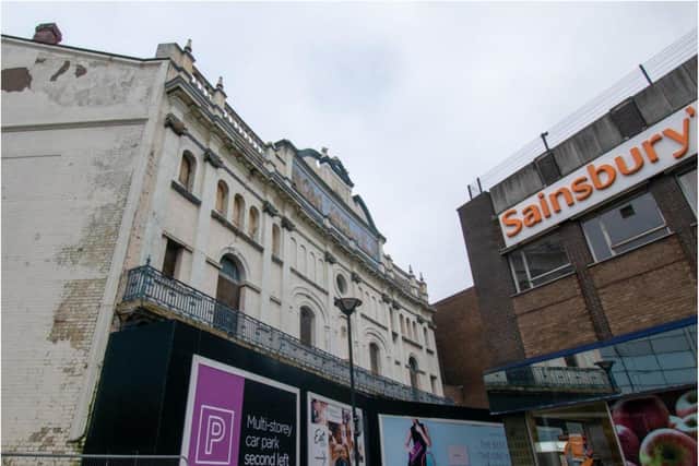 The crumbling Grand Theatre has lain empty for nearly 30 years after closing its doors in 1995.