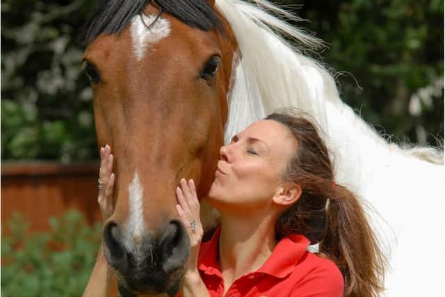 You'll kiss horses more than your partner, says Anita.
