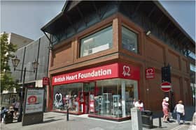 Marchers will gather outside the BHF store on Saturday morning.