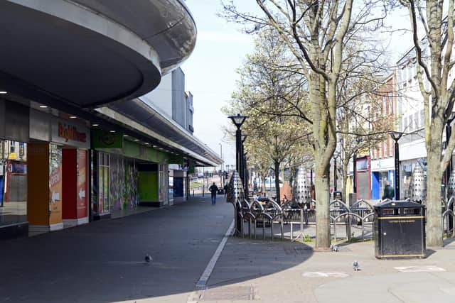 Frenchgate Centre, Doncaster. Picture: NDFP-24-03-20 Donc Town 1-NMSY