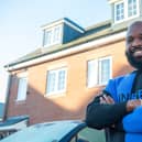 Tosin Ojo, 36, was born and raised in Nigeria, but he lived in Belfast for 12 years before he made the move to a three-bedroom home in Dunsville, Doncaster.