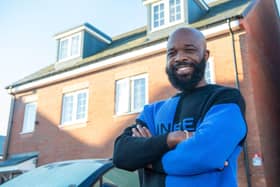 Tosin Ojo, 36, was born and raised in Nigeria, but he lived in Belfast for 12 years before he made the move to a three-bedroom home in Dunsville, Doncaster.