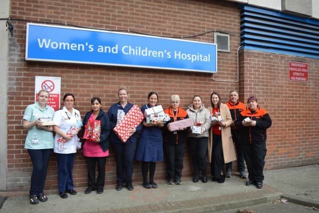 GXO donate to the Children’s Ward