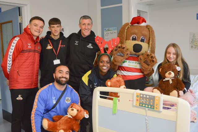 Doncaster Rovers visit Ward 1