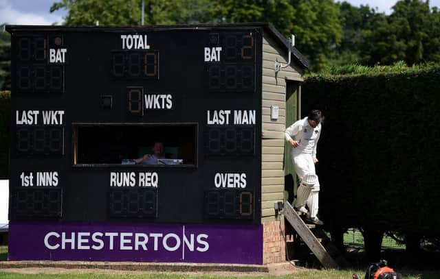 Club cricket is returning as coronavirus lockdown restrictions are relaxed further. Photo by Alex Davidson/Getty Images