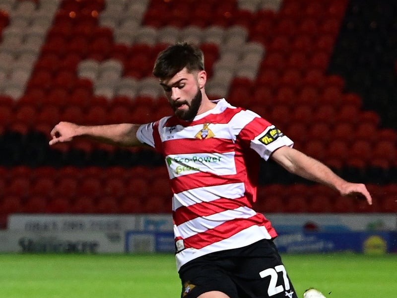 Brought back in from the cold and had the number of the Tranmere winger down his side. Got forward with some buccaneering runs but there was the odd pass that was over-cooked at times.