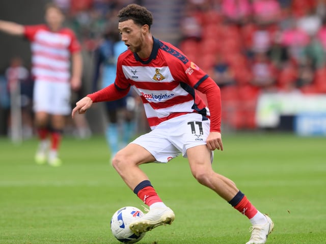 Played like a man possessed against his old club as he relished the role of panto villain. Assisted Molyneux for the opener and then notched a fine solo goal for Rovers' second. Took great joy in celebrating in front of the Bradford fans after it, too.