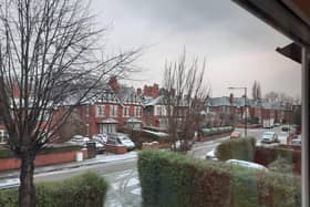 Residents experience lighter snow in Doncaster