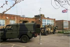 Ashworth Barracks in Doncaster.