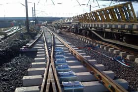 The tracks through Doncaster station will be upgraded over the festive period.