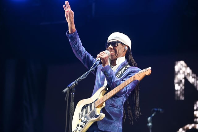 Nile Rodgers produced a hit packed set in Doncaster.