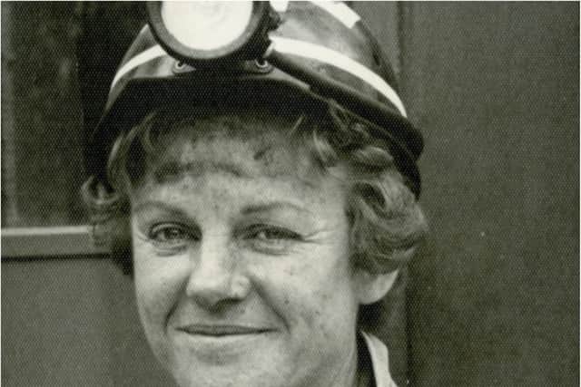 Joan knew the only way to gain the trust of the miners would to become one of them, donning boots, overalls and a pit lamp.