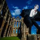 Bram Stoker spent time in Whitby and was inspired by the sweeping headland and gothic abbey for his novel Dracula